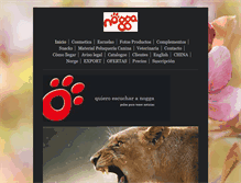 Tablet Screenshot of nogga.es